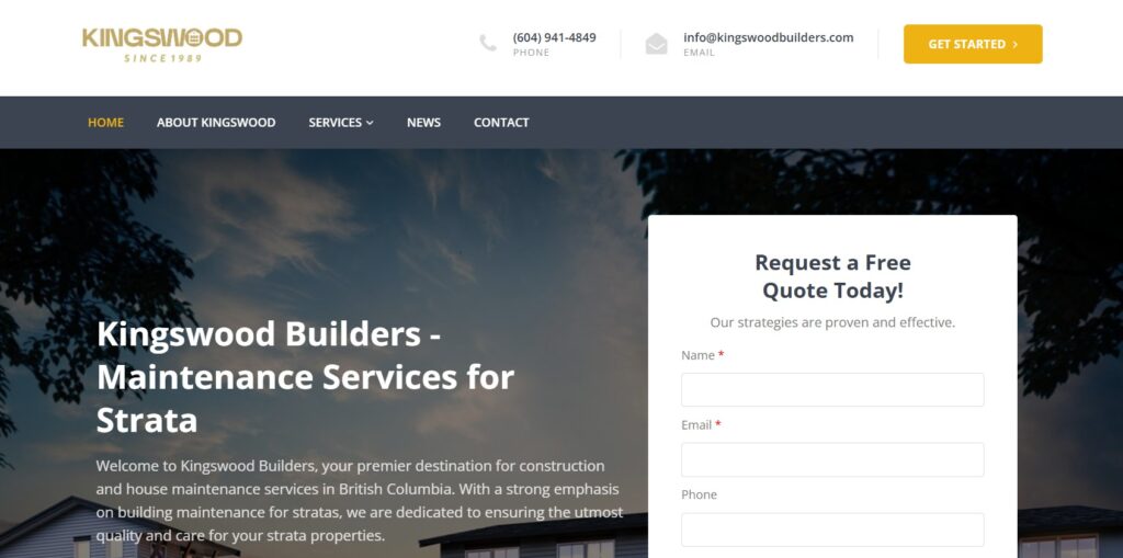 Kingswood Builders Group Ltd.