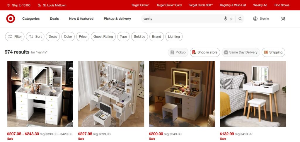 target