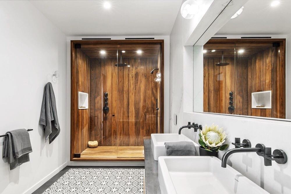 Spa-Inspired Luxury Showers