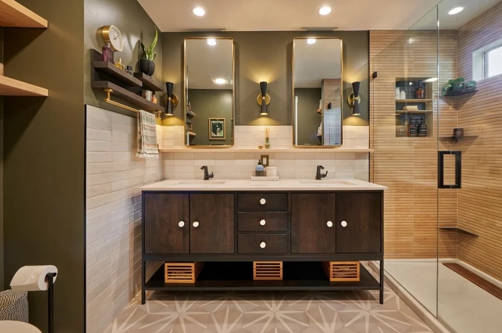 Dual-Purpose Cabinet Designs bathroom