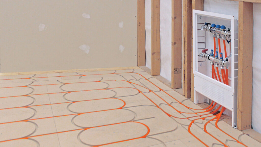 electric radiant floor heating